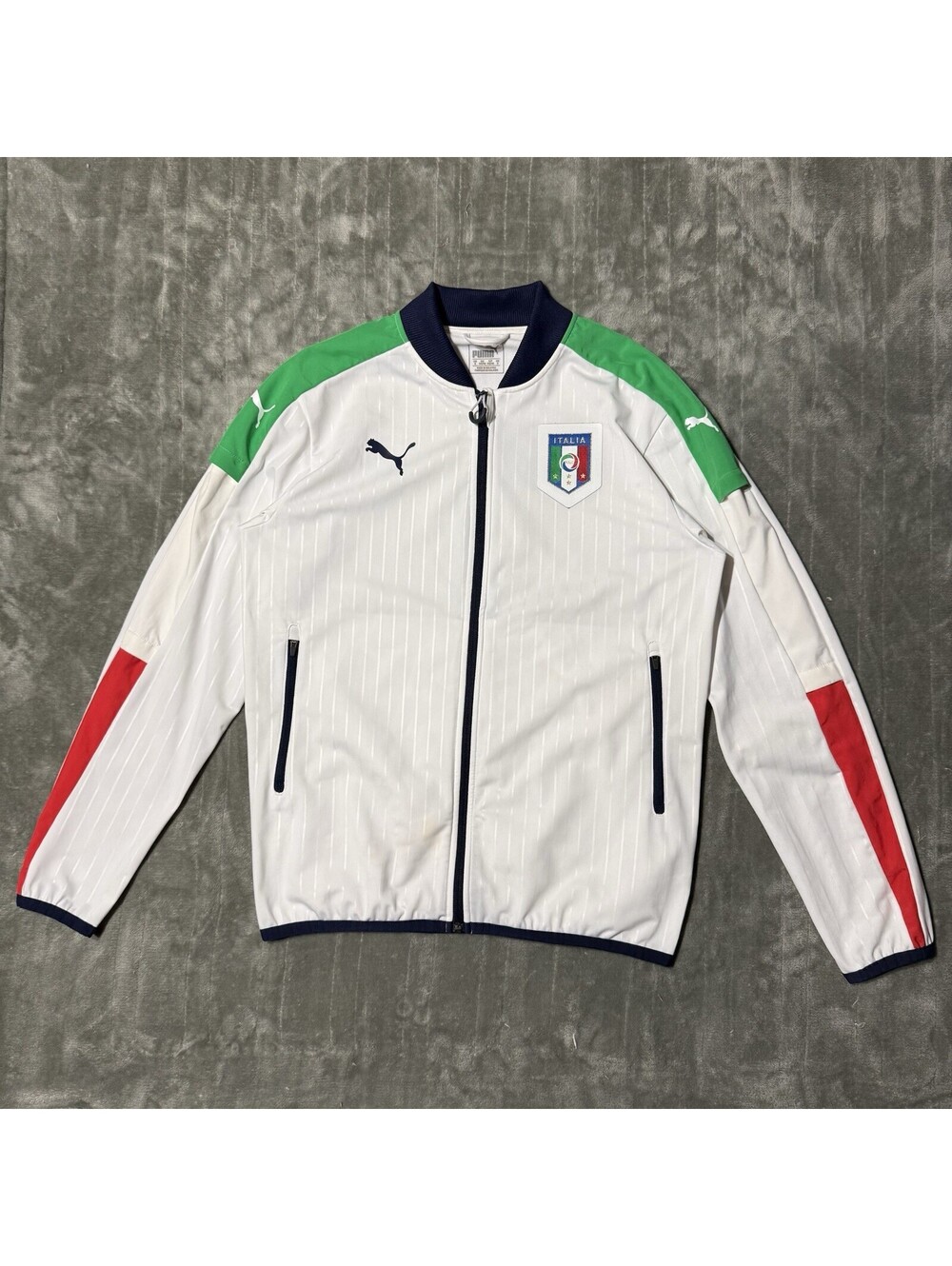 Puma Italia Team Italy Soccer Football Jacket Size Small Men’s